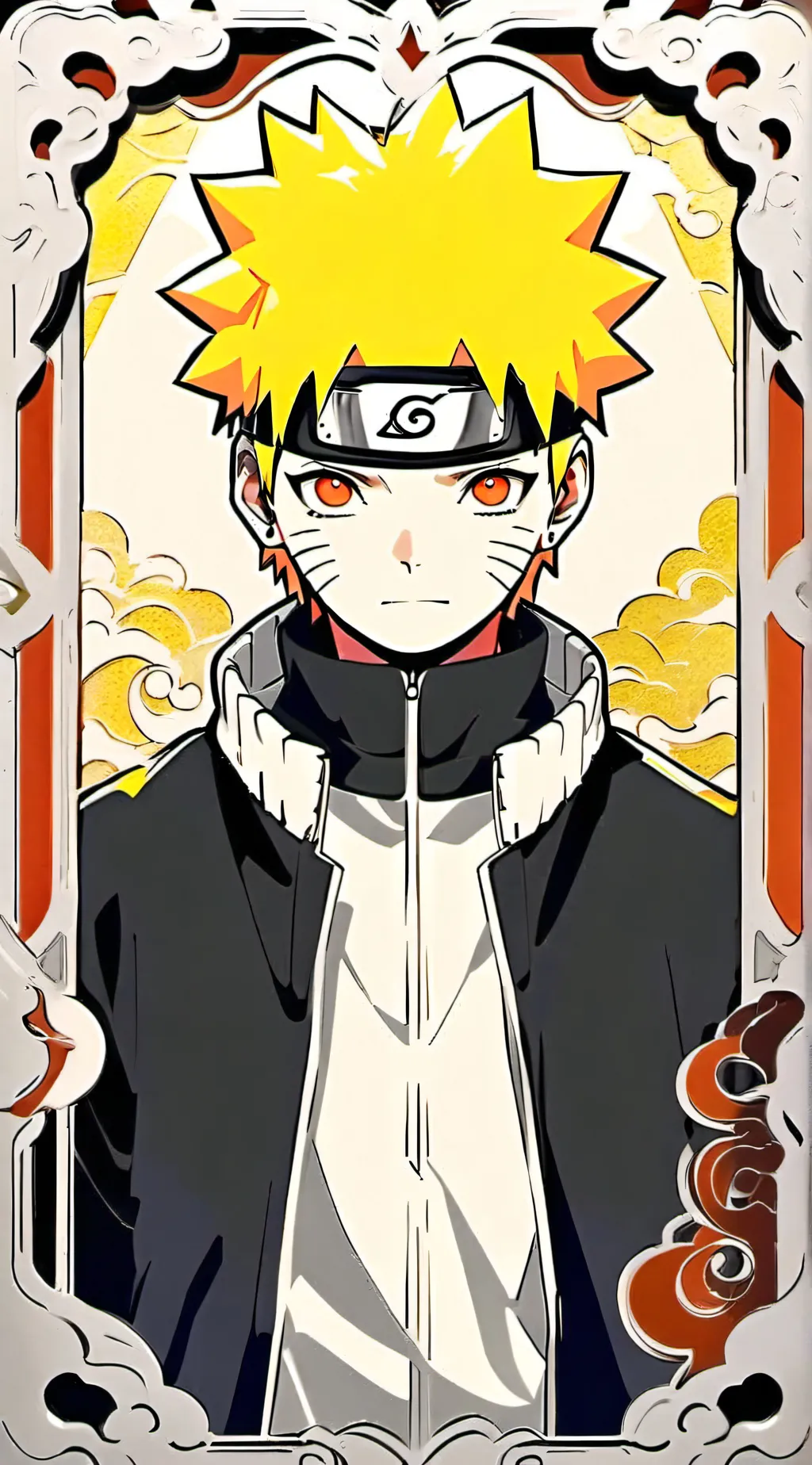 ai character: Naruto Uzamaki! background
