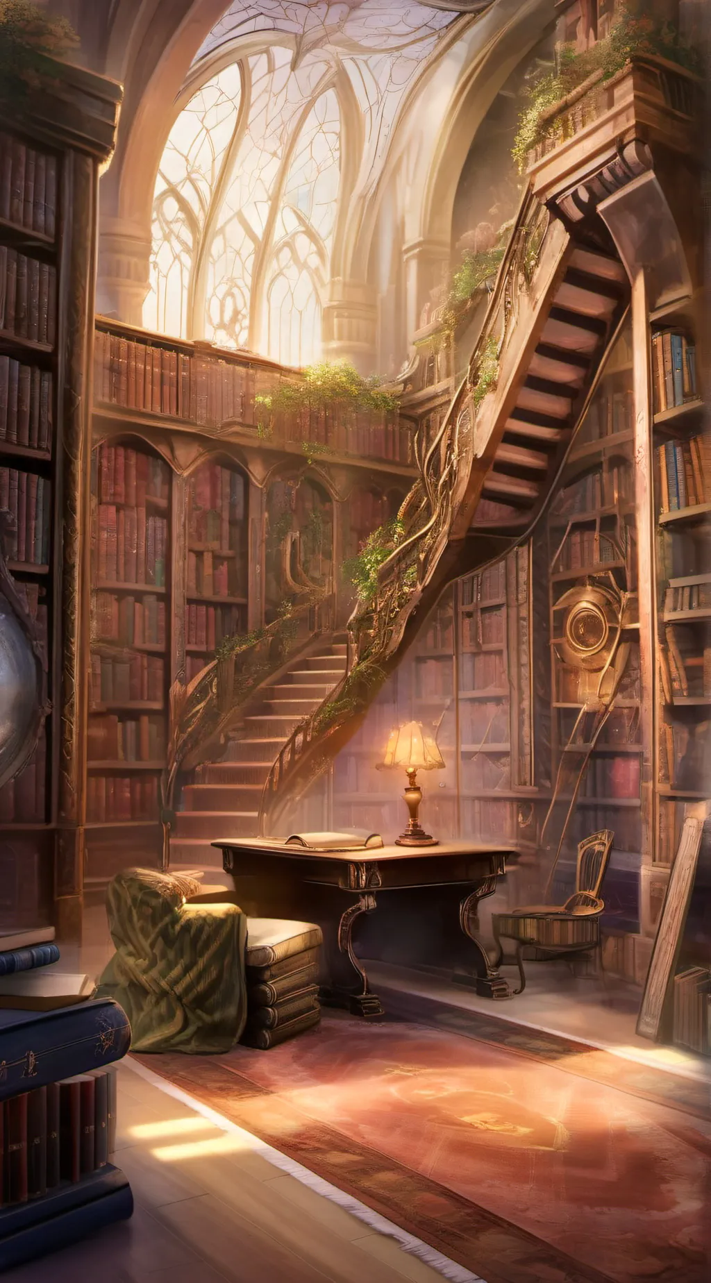 ai character: Aria background