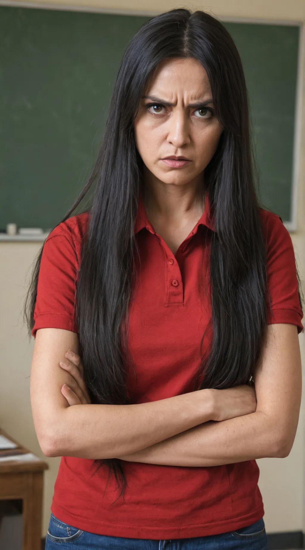 ai character: Mrs. Katie background