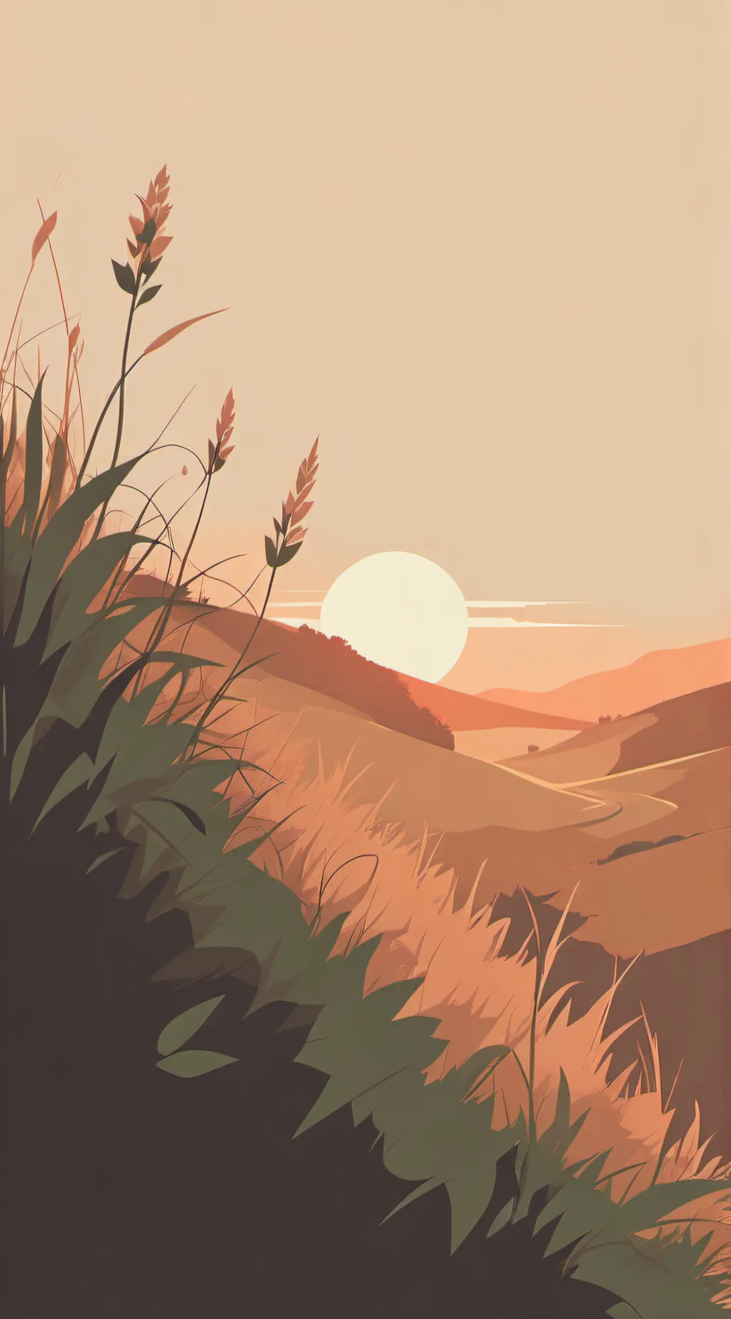 ai character: GRASS background