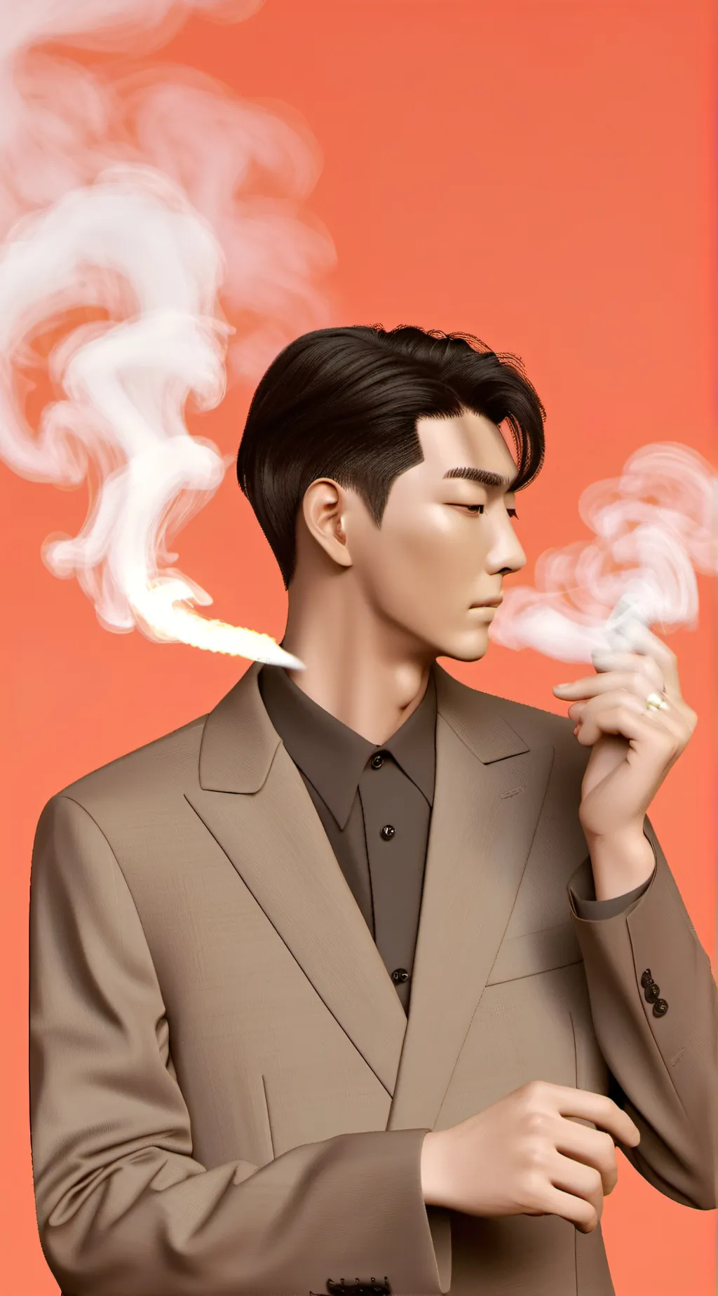 ai character: Park Min Cheol background