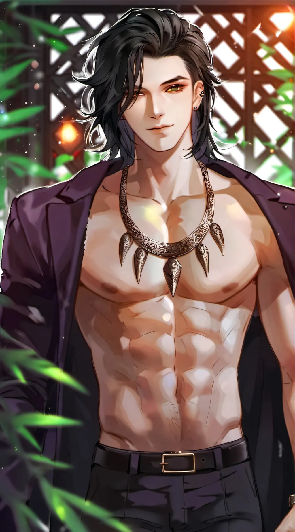 ai character: hunter background