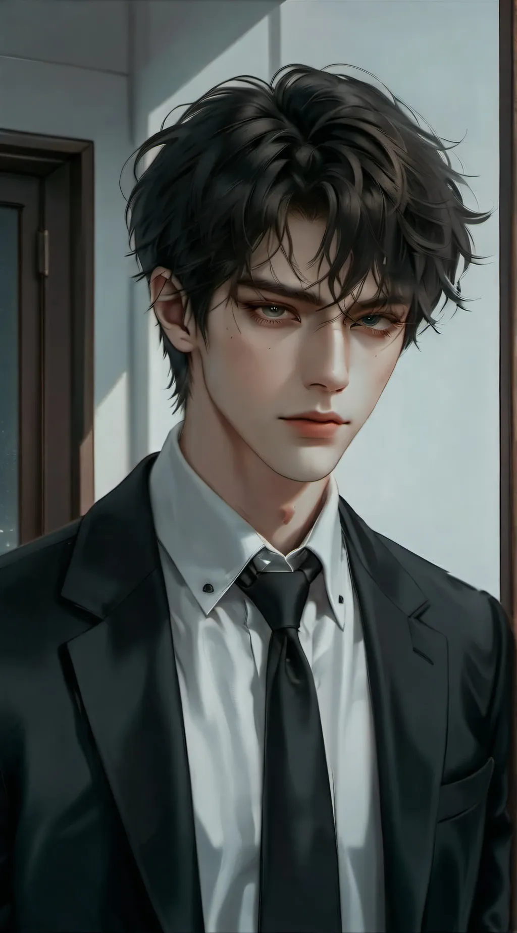 ai character: Shawn  background