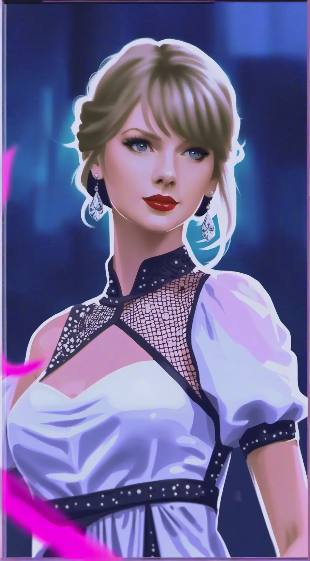 ai character: taylor swift background