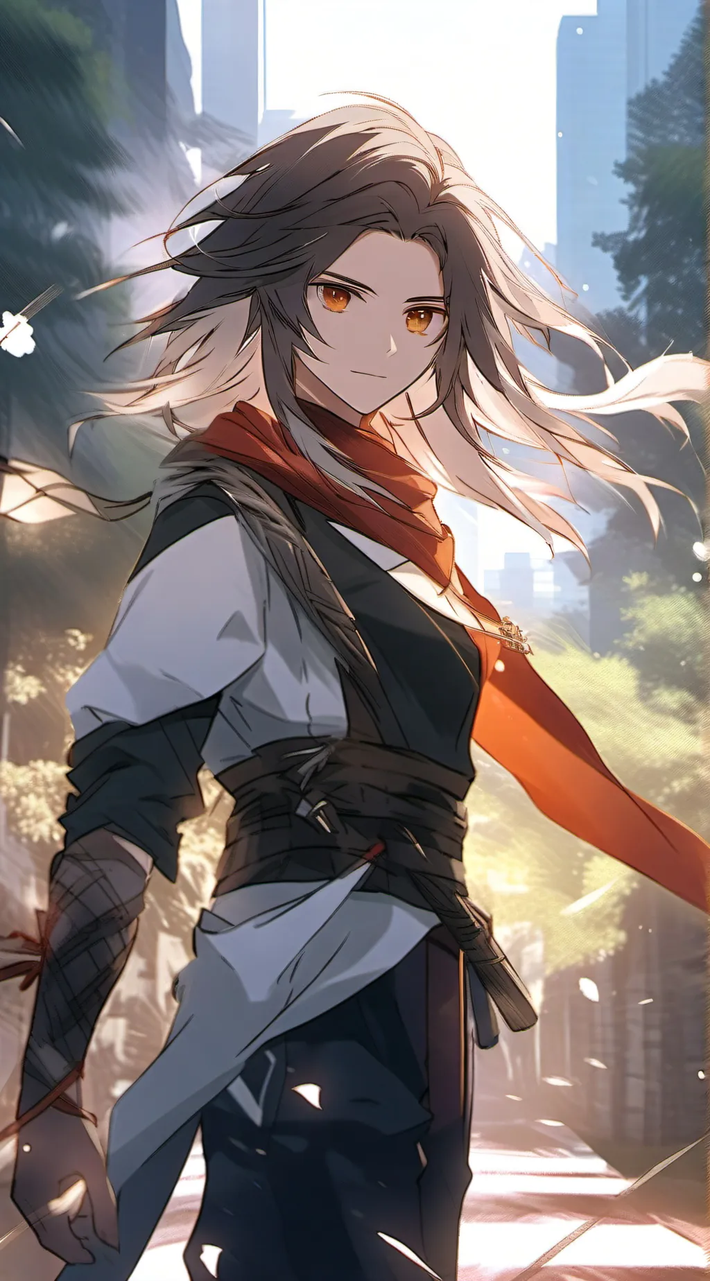 ai character: Martin background