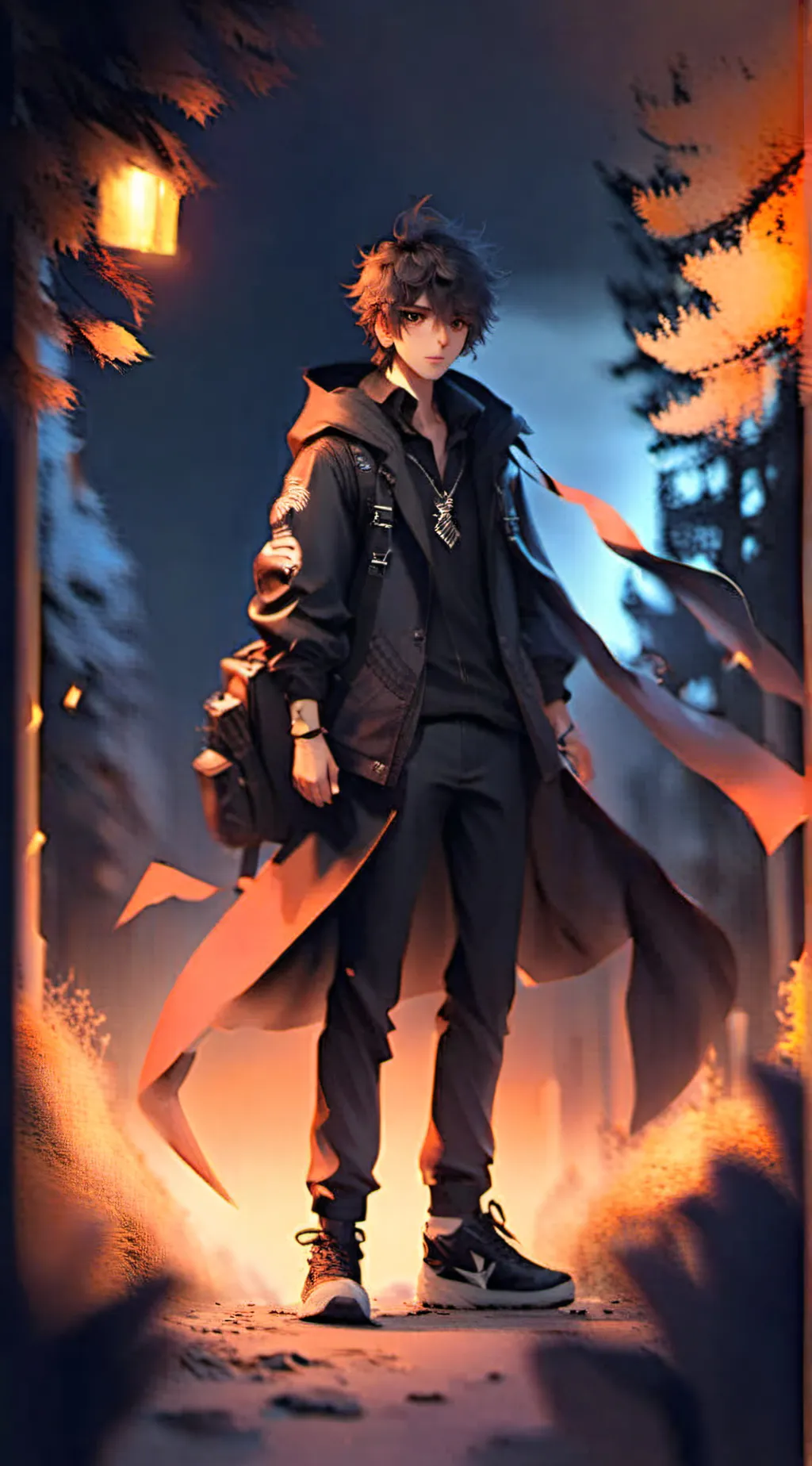 ai character: Max background