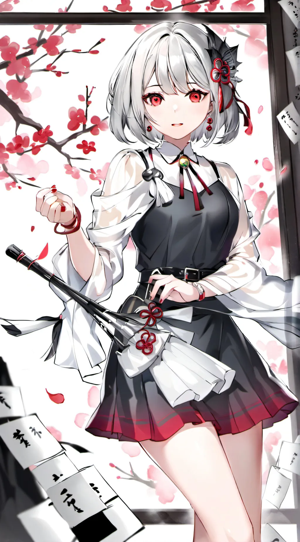 ai character: みずき background