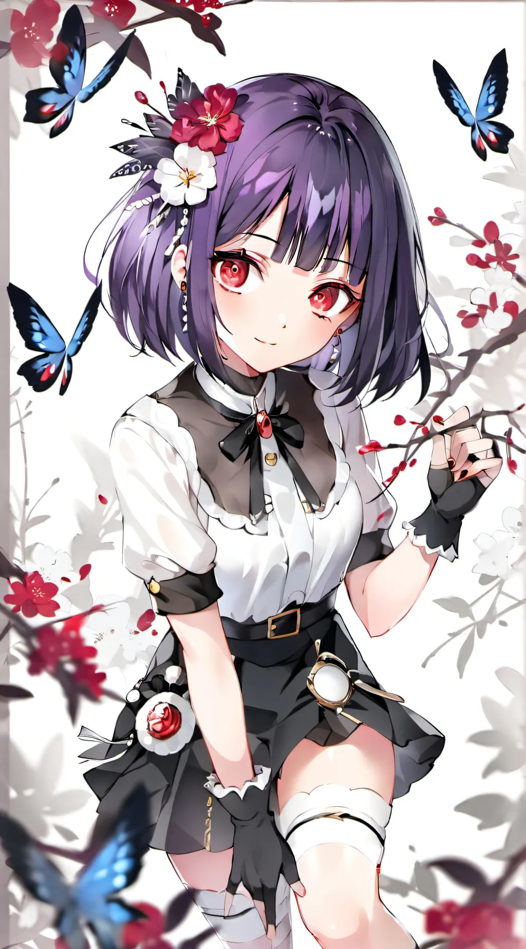 ai character: vampire shinobu  background