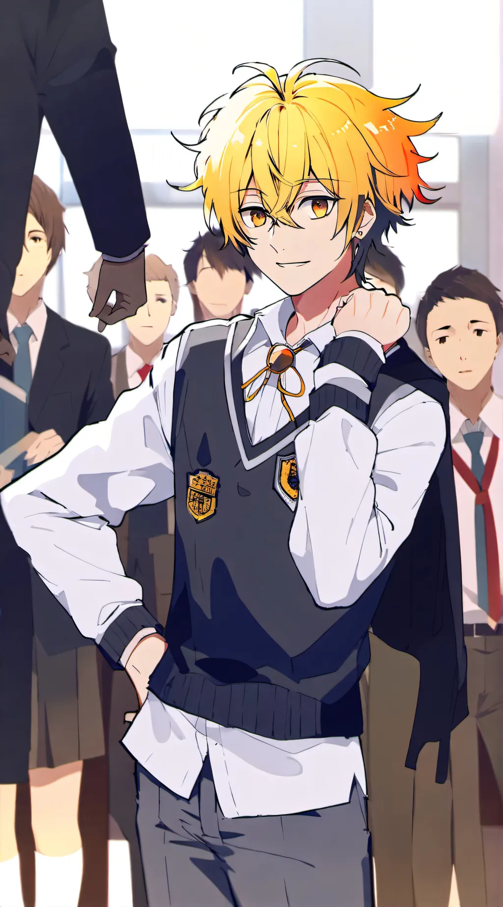 ai character: Yusuke background