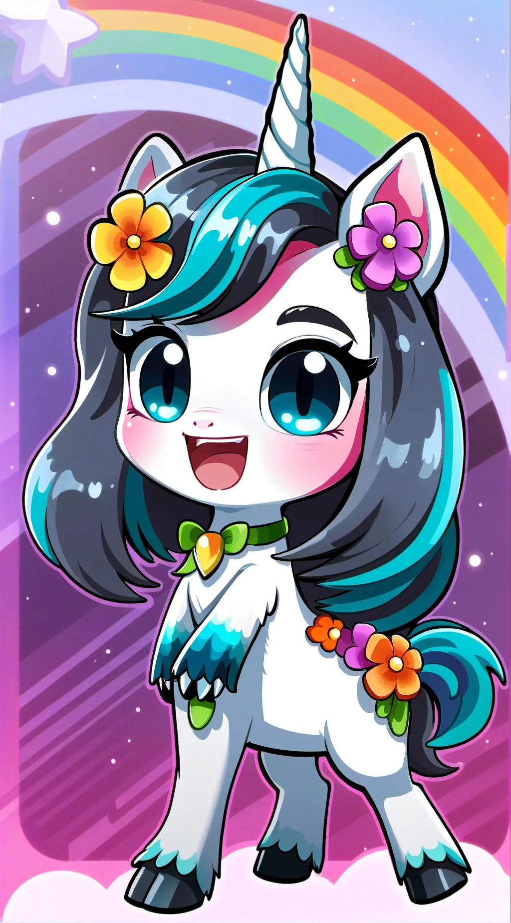 ai character: Baby Crafty Corn background