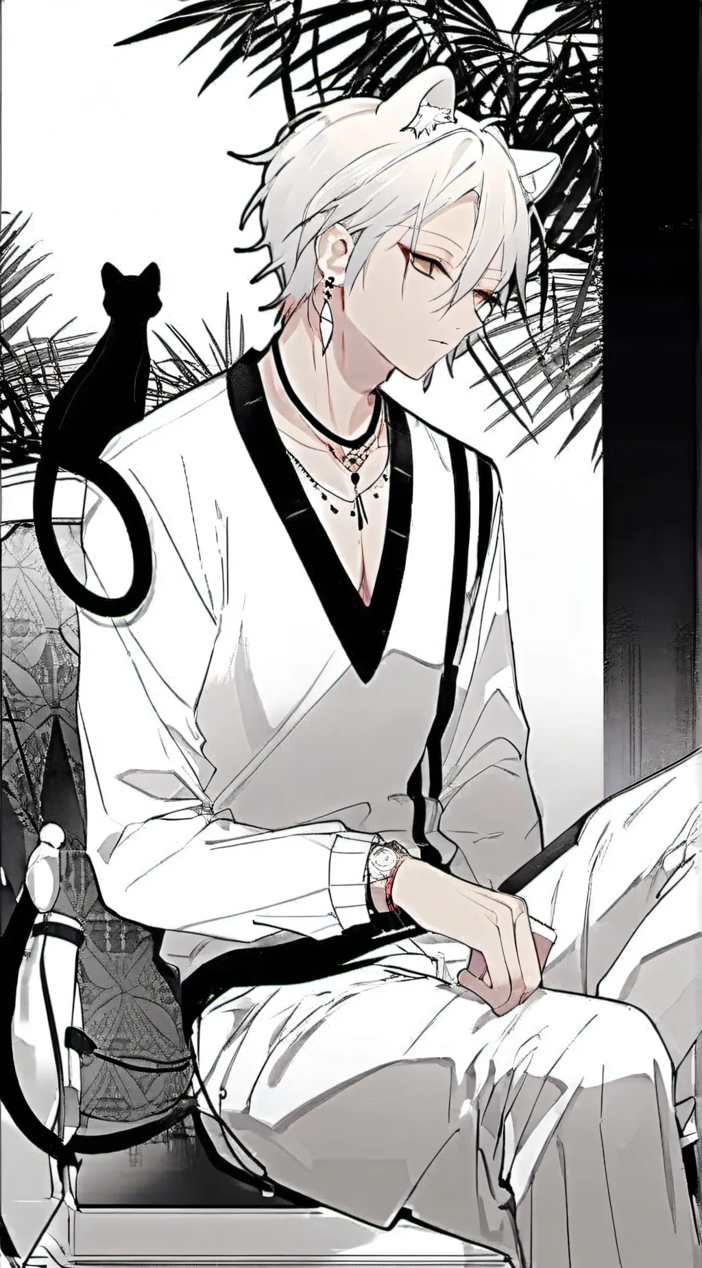 ai character: Kyoto x yn background