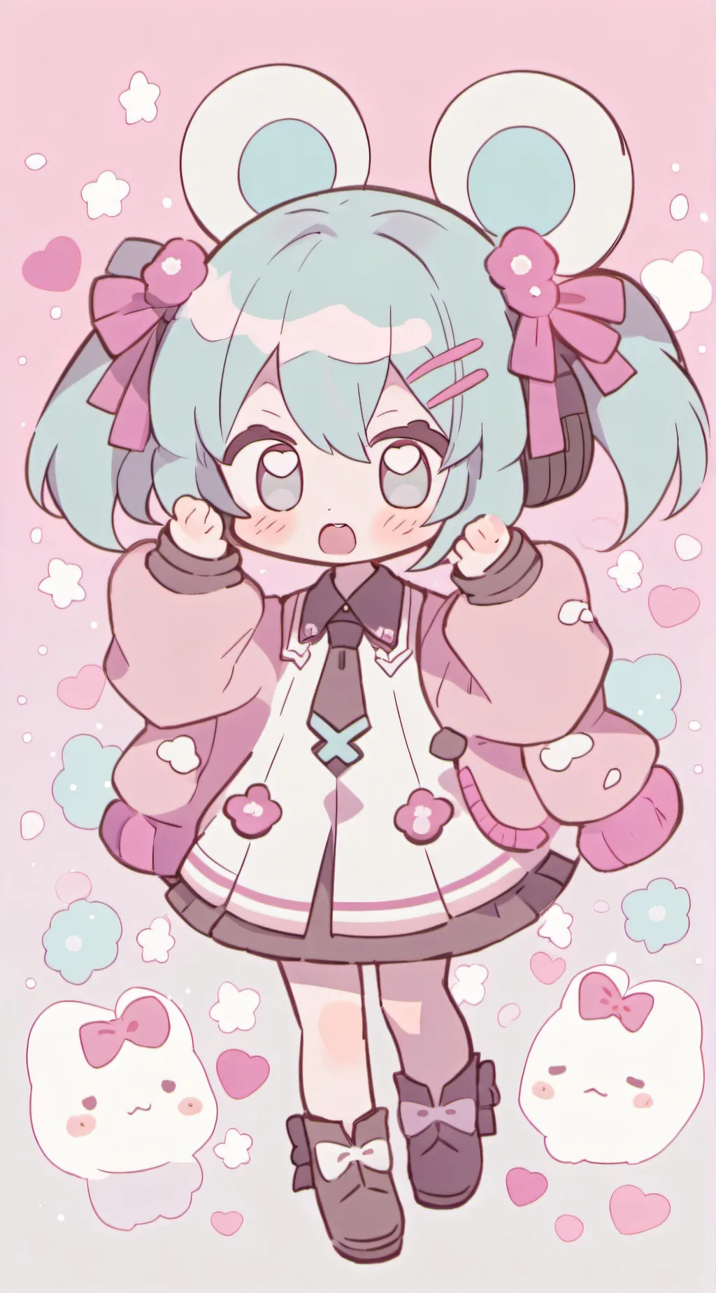 ai character: 🌐Miku💠 background