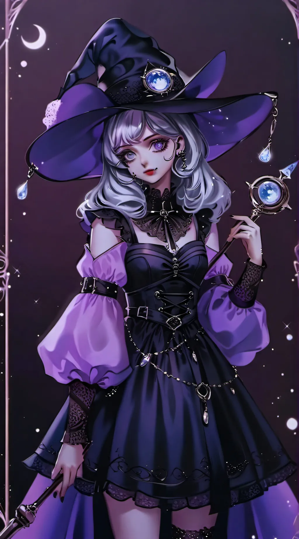 ai character: luna background