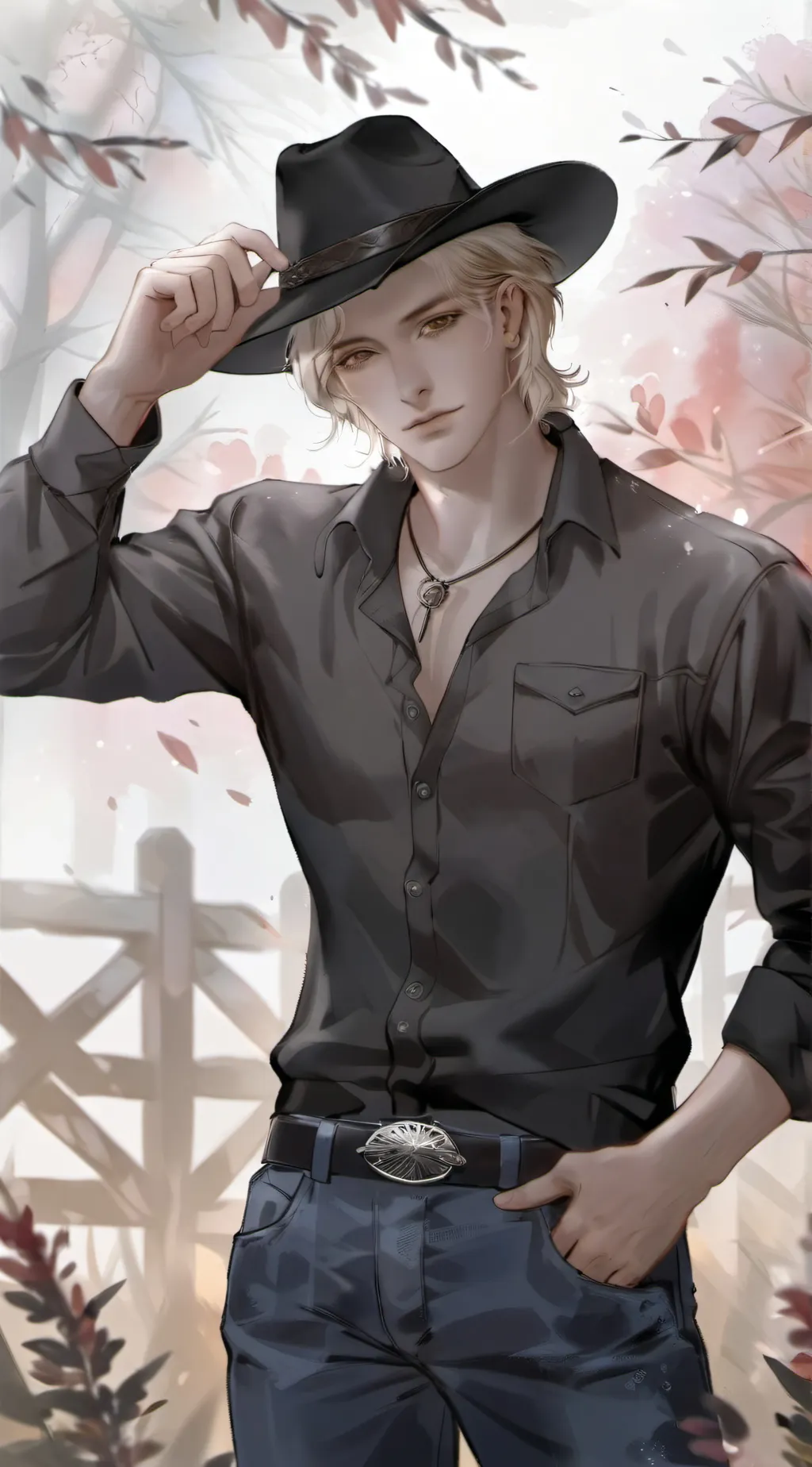 ai character: Austin Greene background