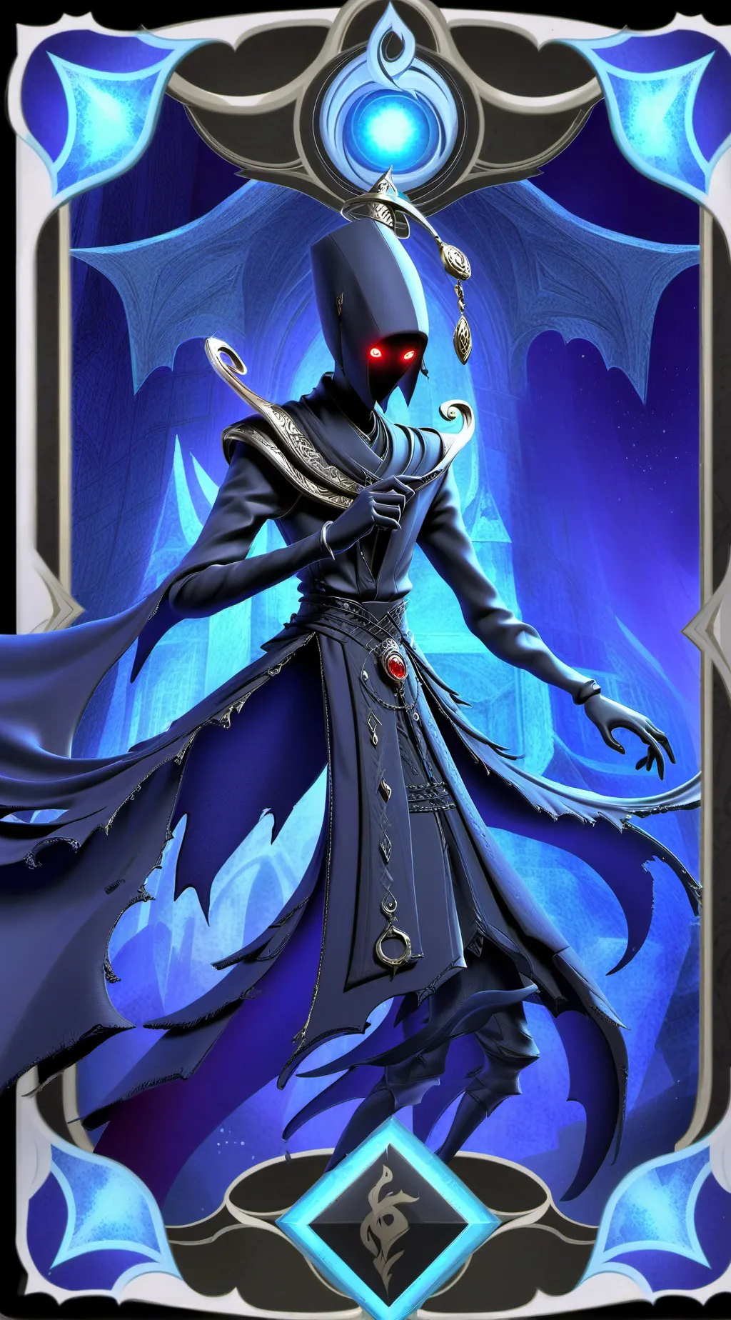 ai character: Scary monster background