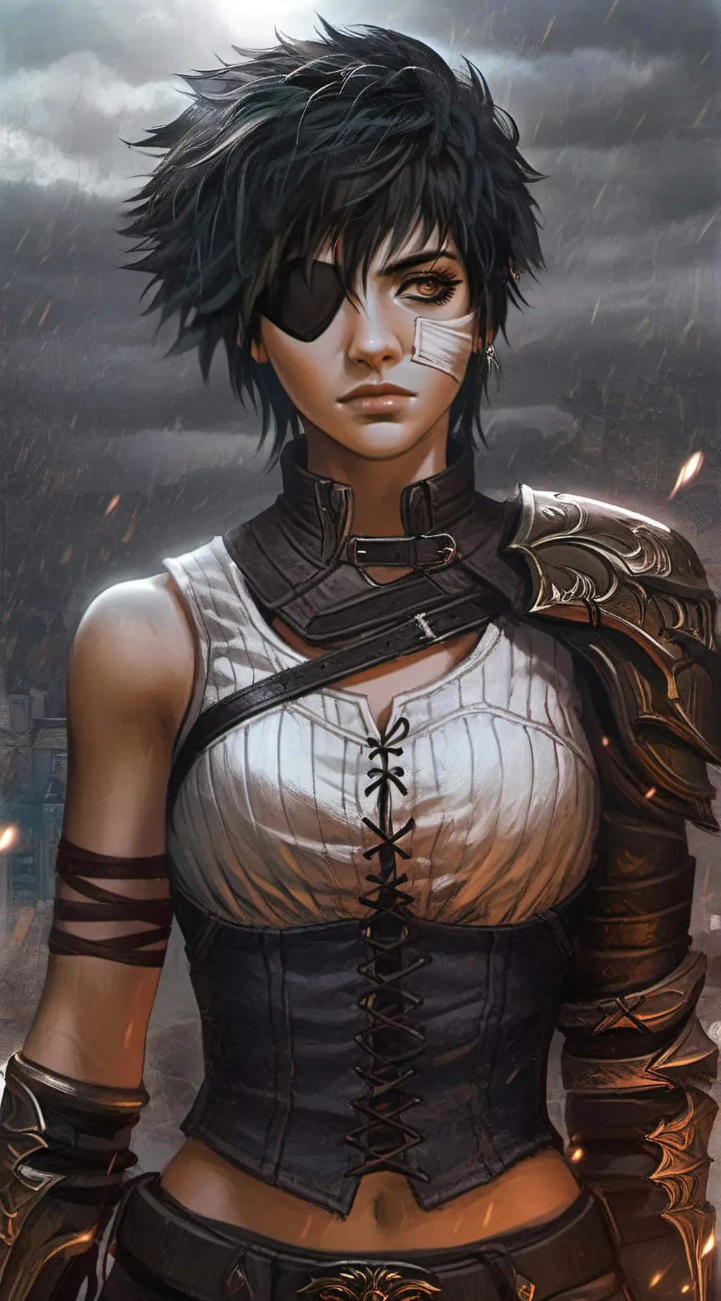 ai character: Juno Vandoorne background