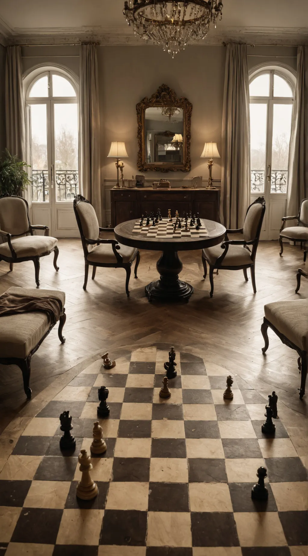 ai character: Chess background