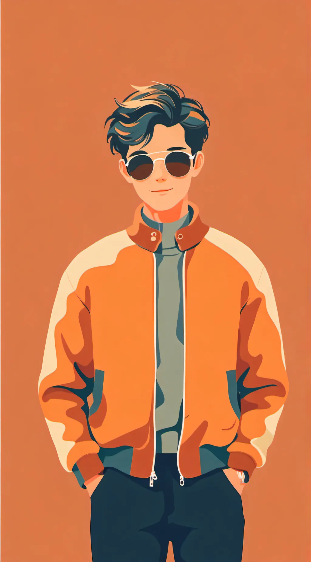 ai character: ᙏ ᗣᔑOᙁ*~ background