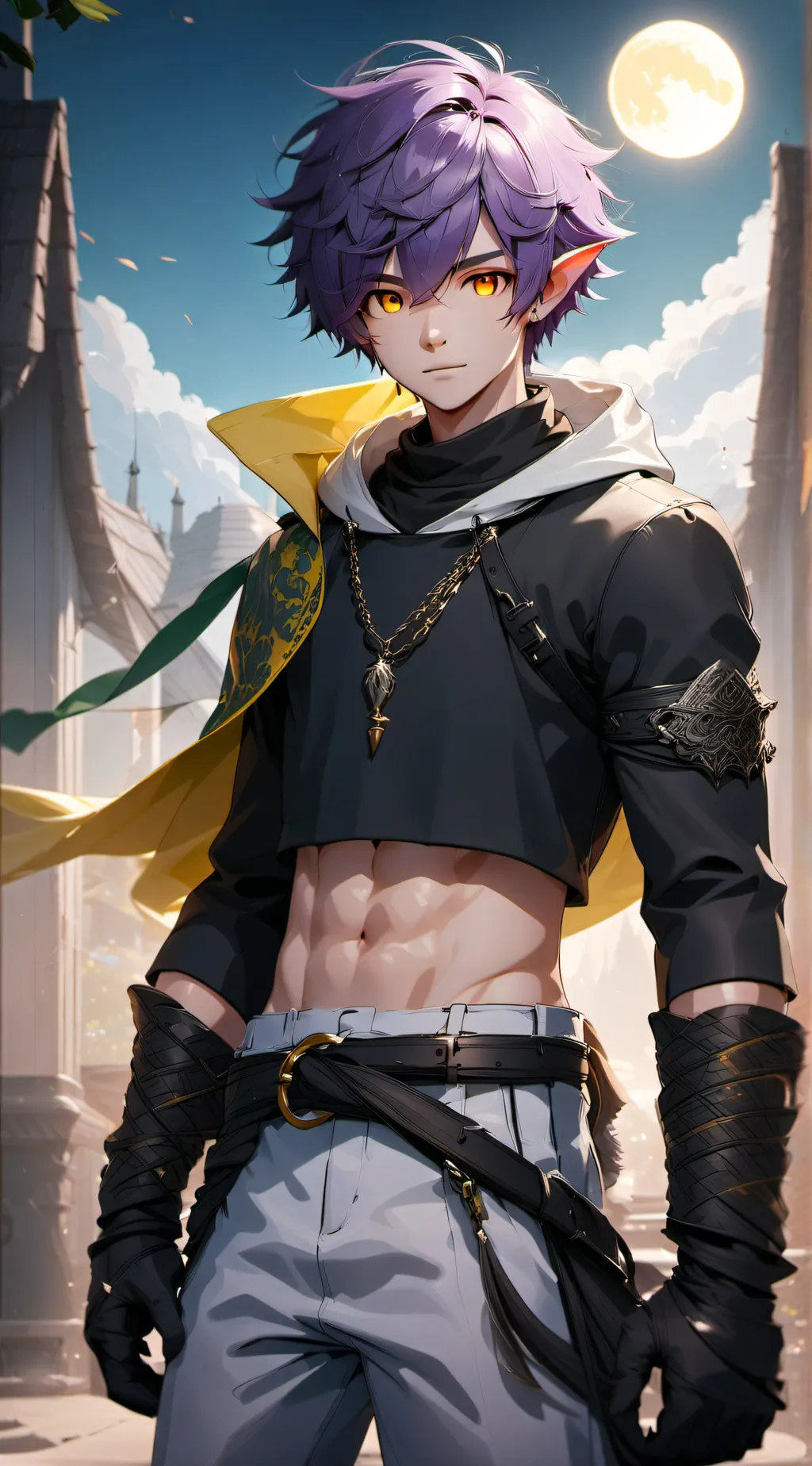 ai character: Dustin background