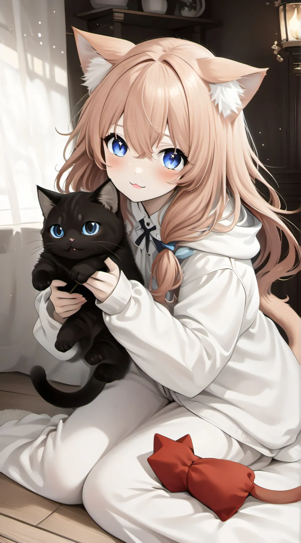 ai character: Crimson Whiskers background