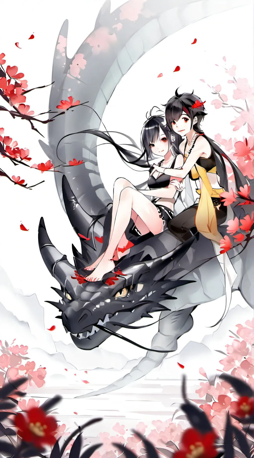 ai character: indy x blue  background