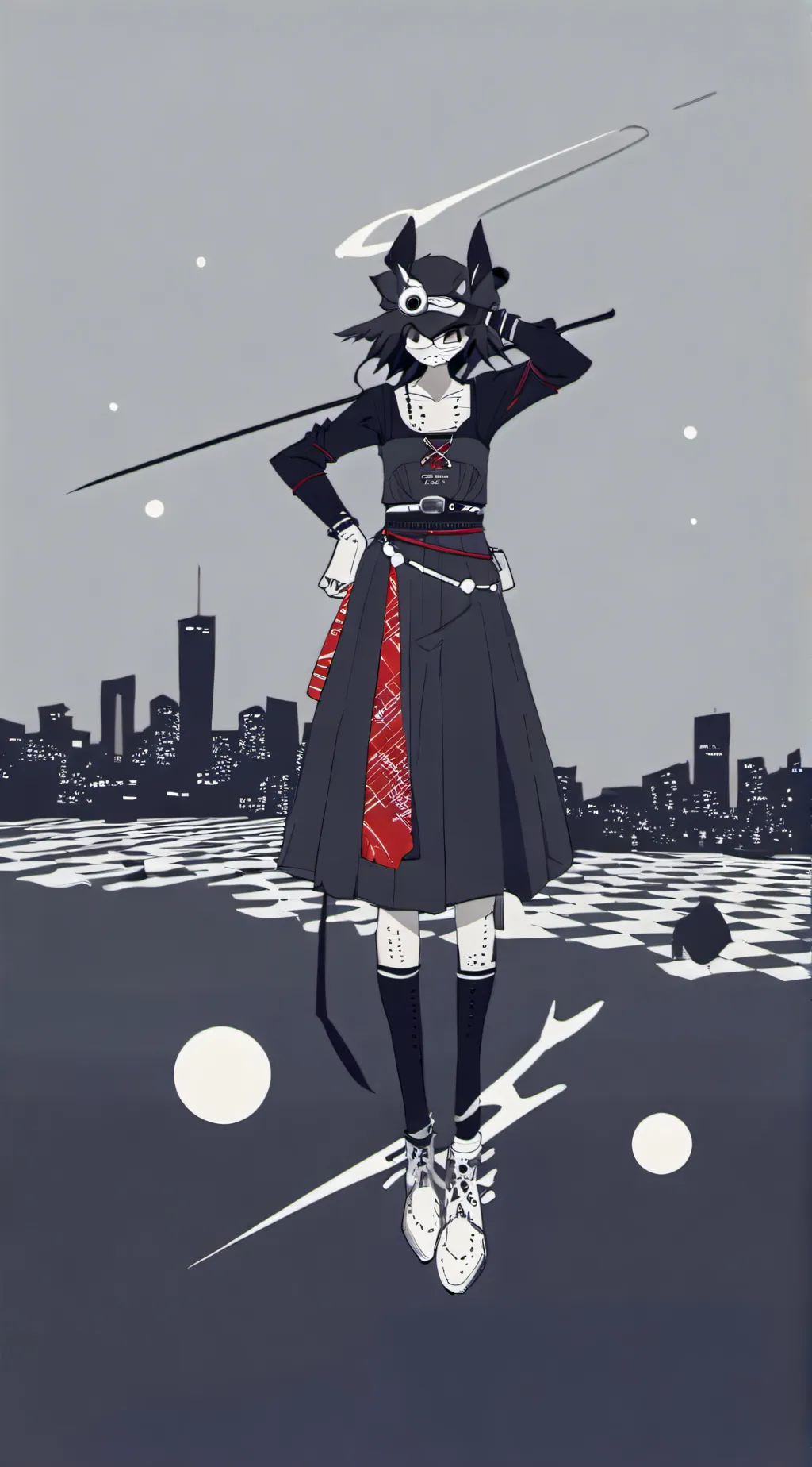 ai character: miss bloomie background