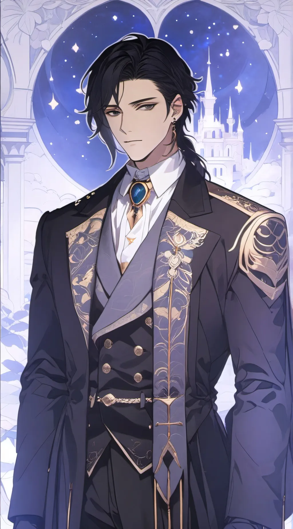 ai character: Ethan the prince background