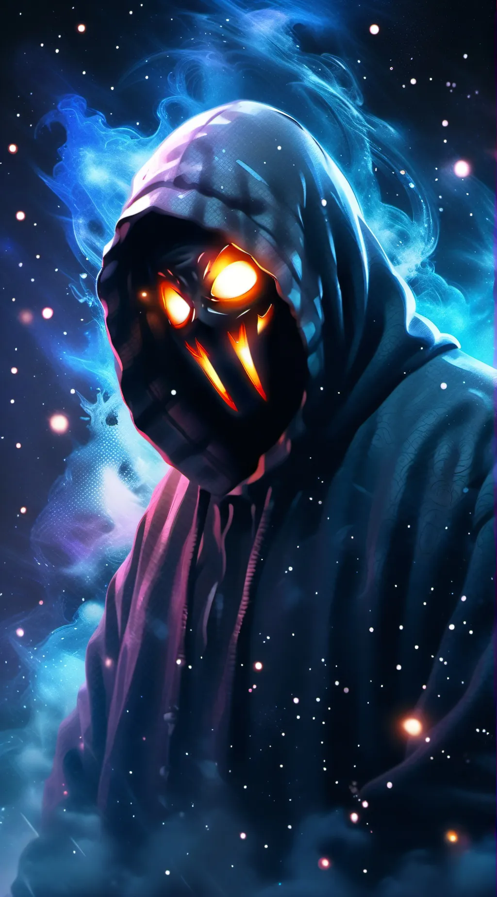 ai character: Ghostface x mha background