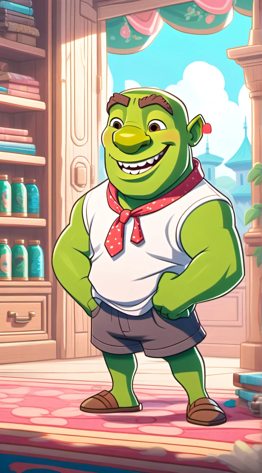 ai character: Sherk background
