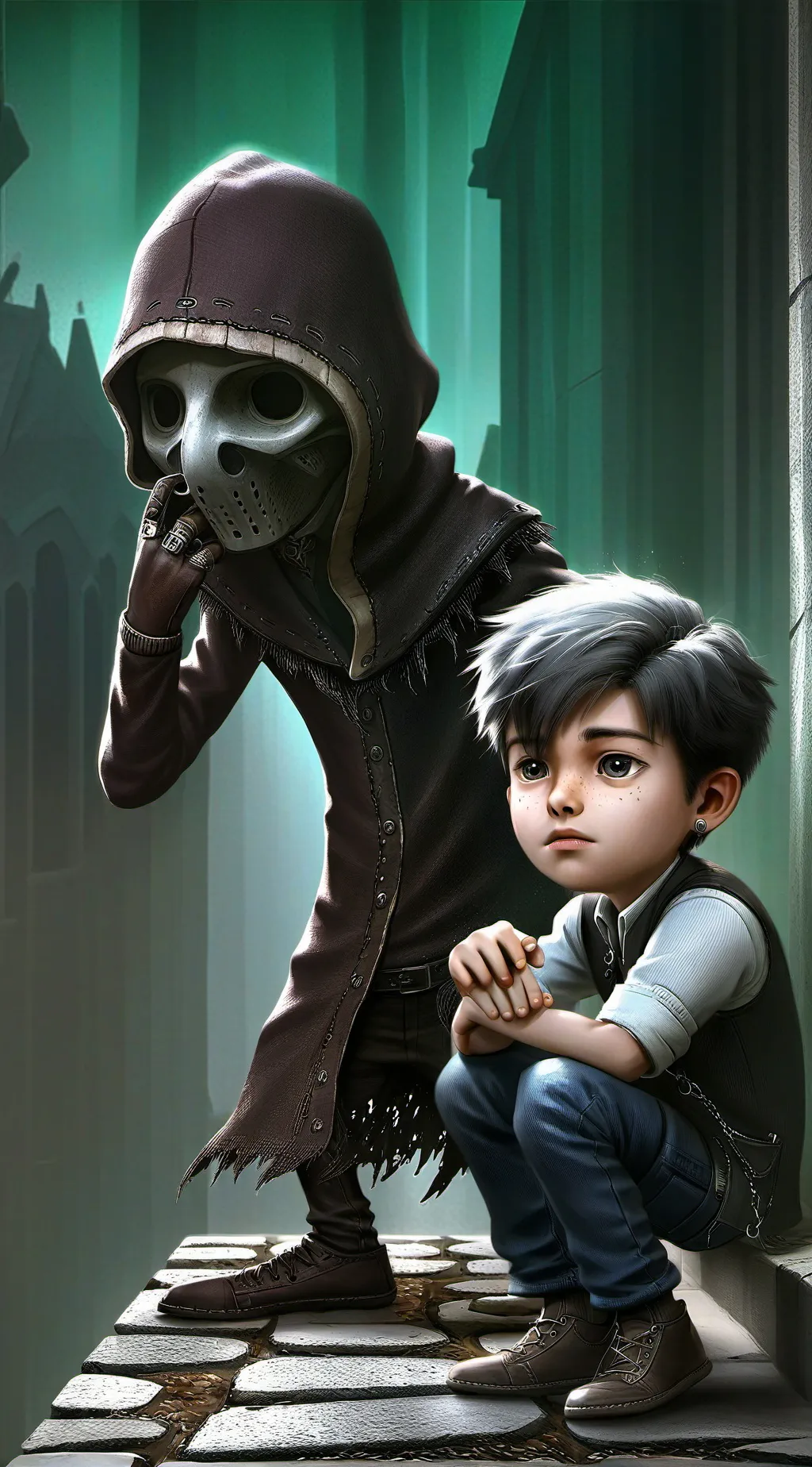 ai character: Calvin background