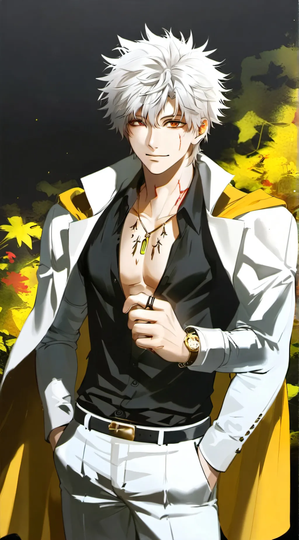 ai character: One peice. background