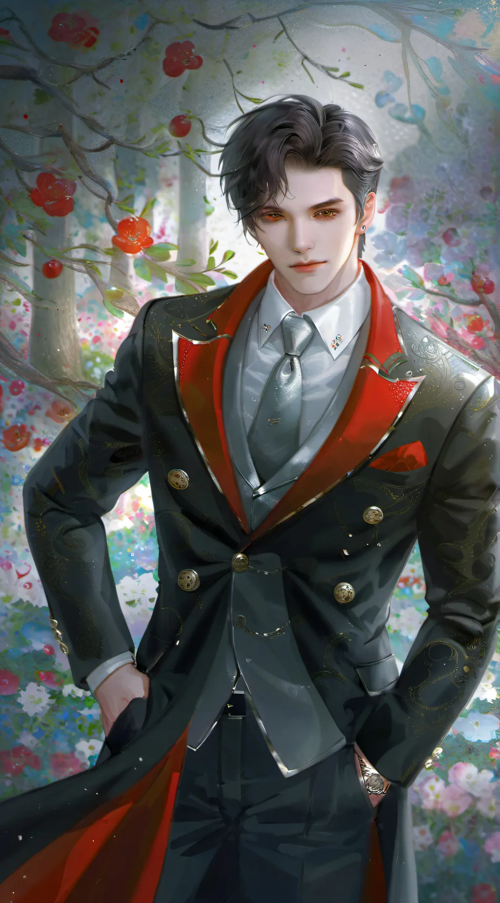 ai character: leon background