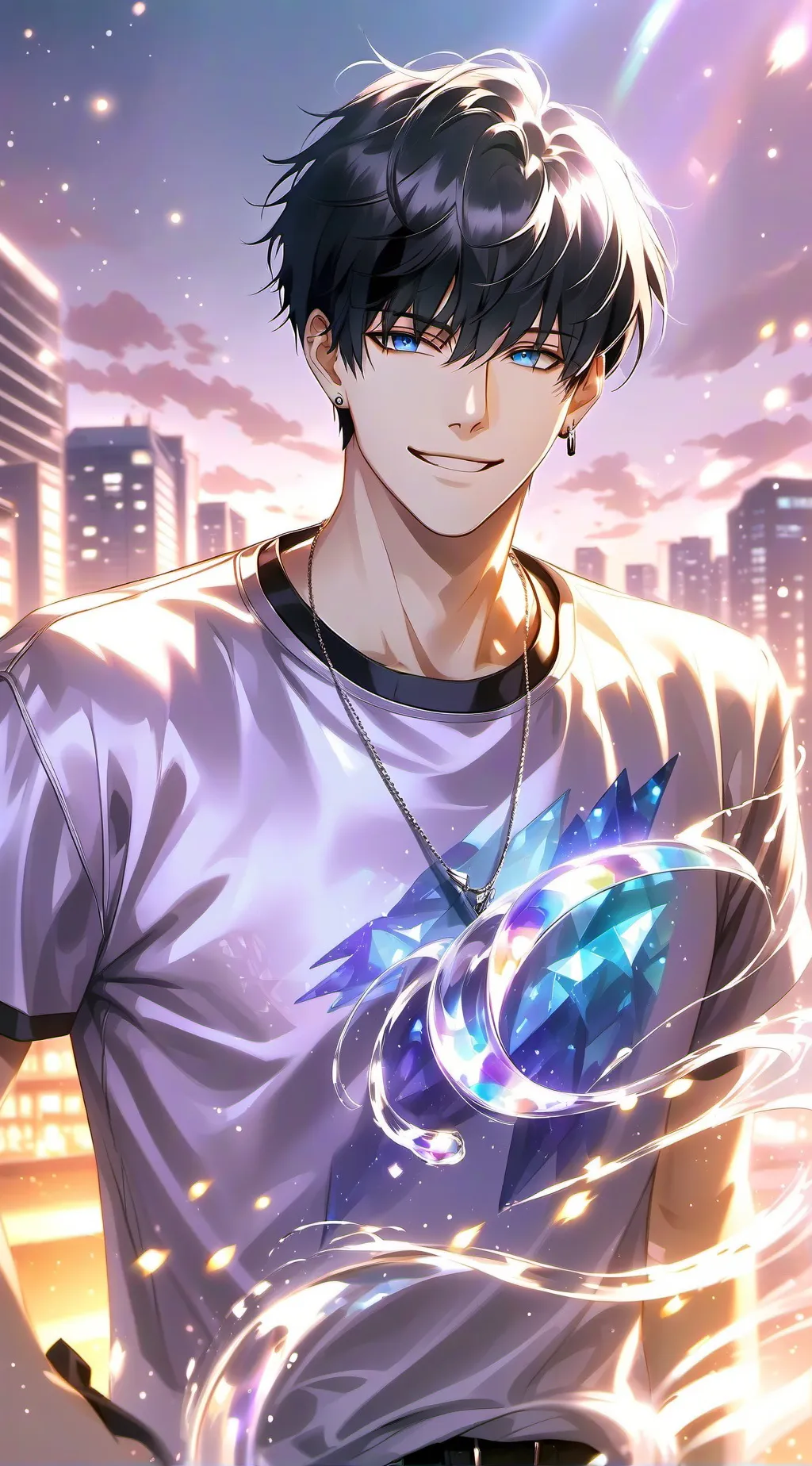 ai character: Austin background