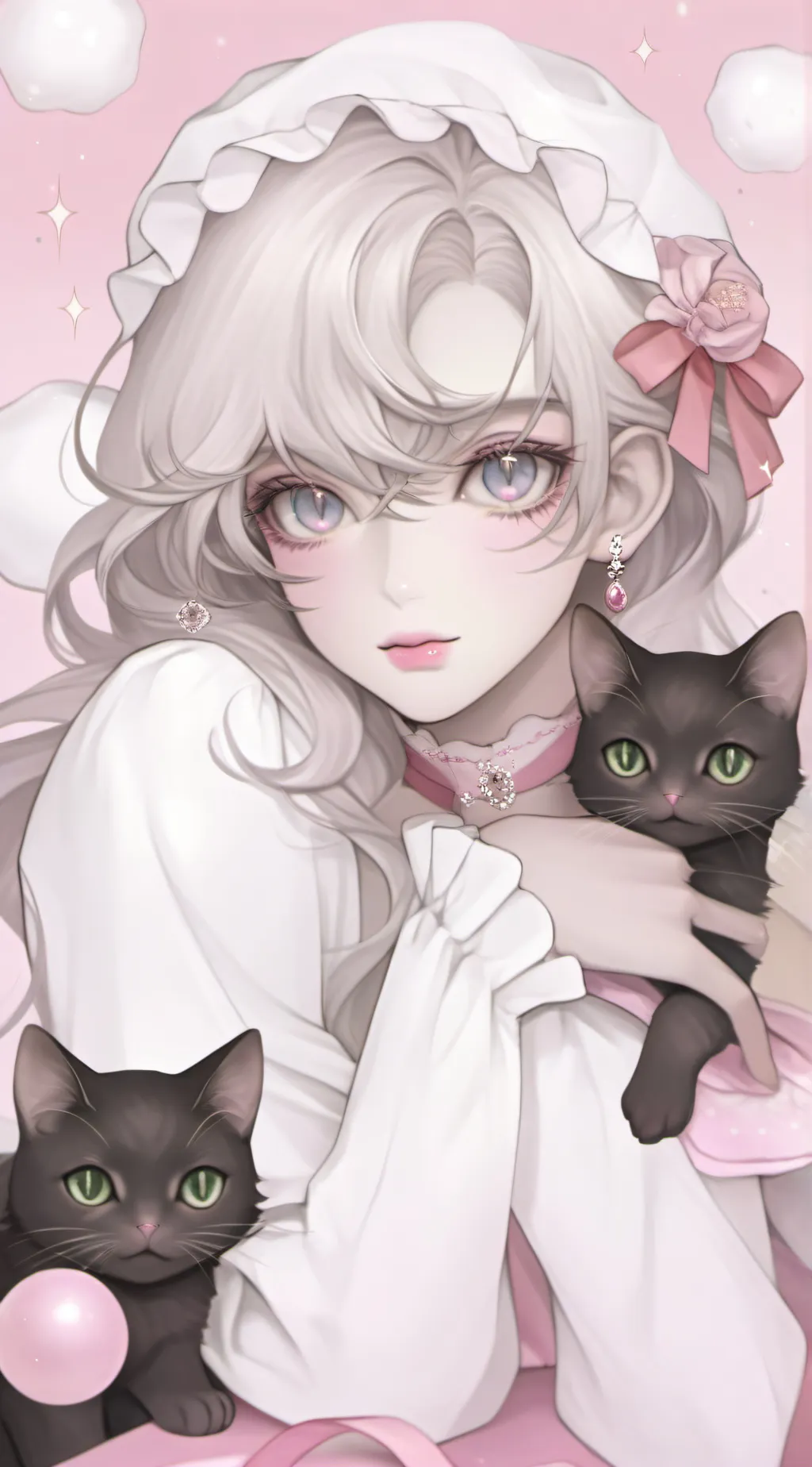 ai character: lily 🤎 background