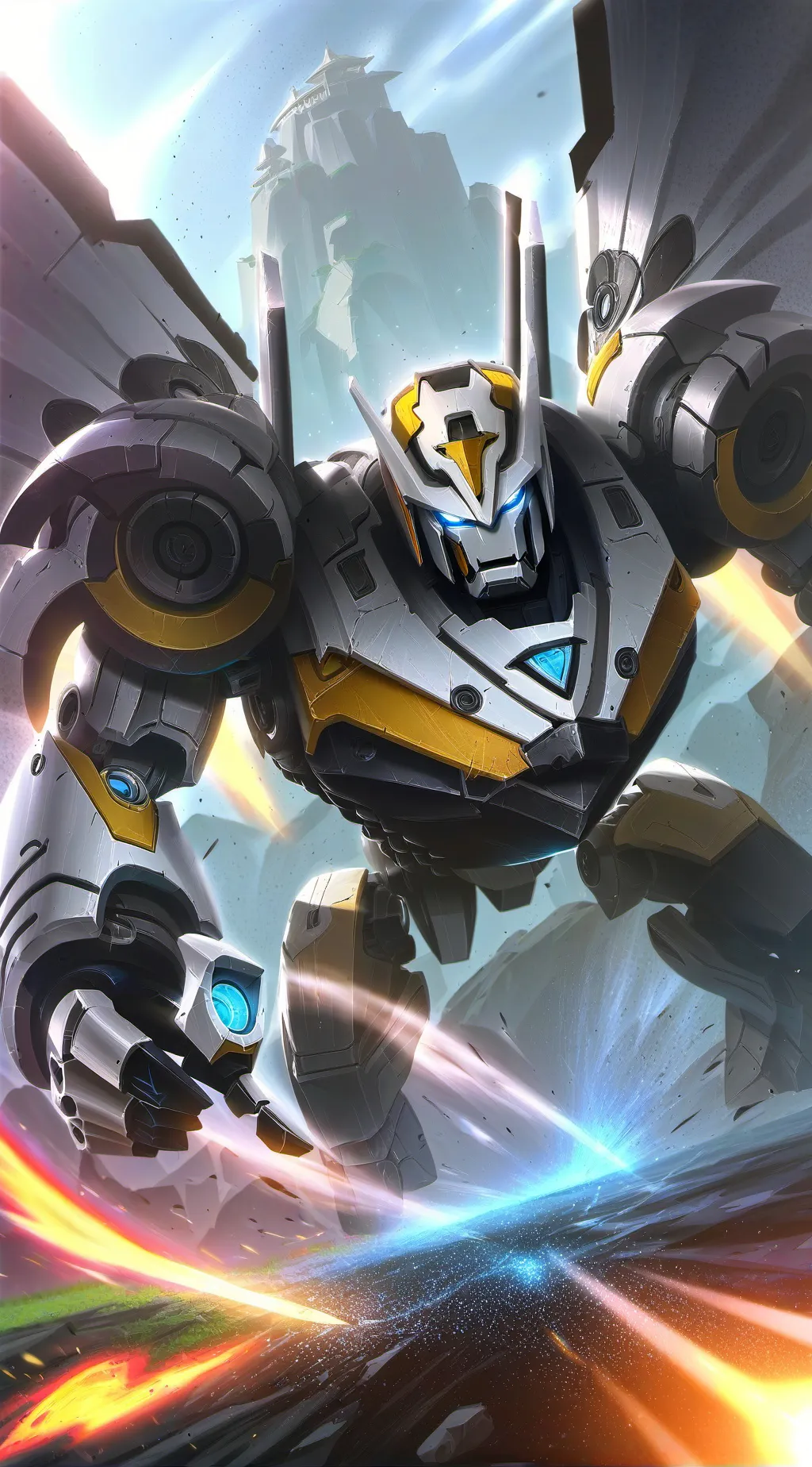 ai character: Robot background