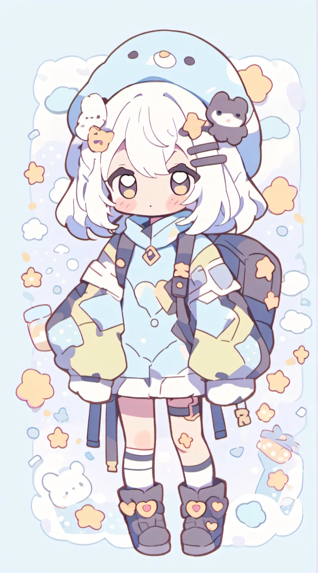 ai character: teenage tails background