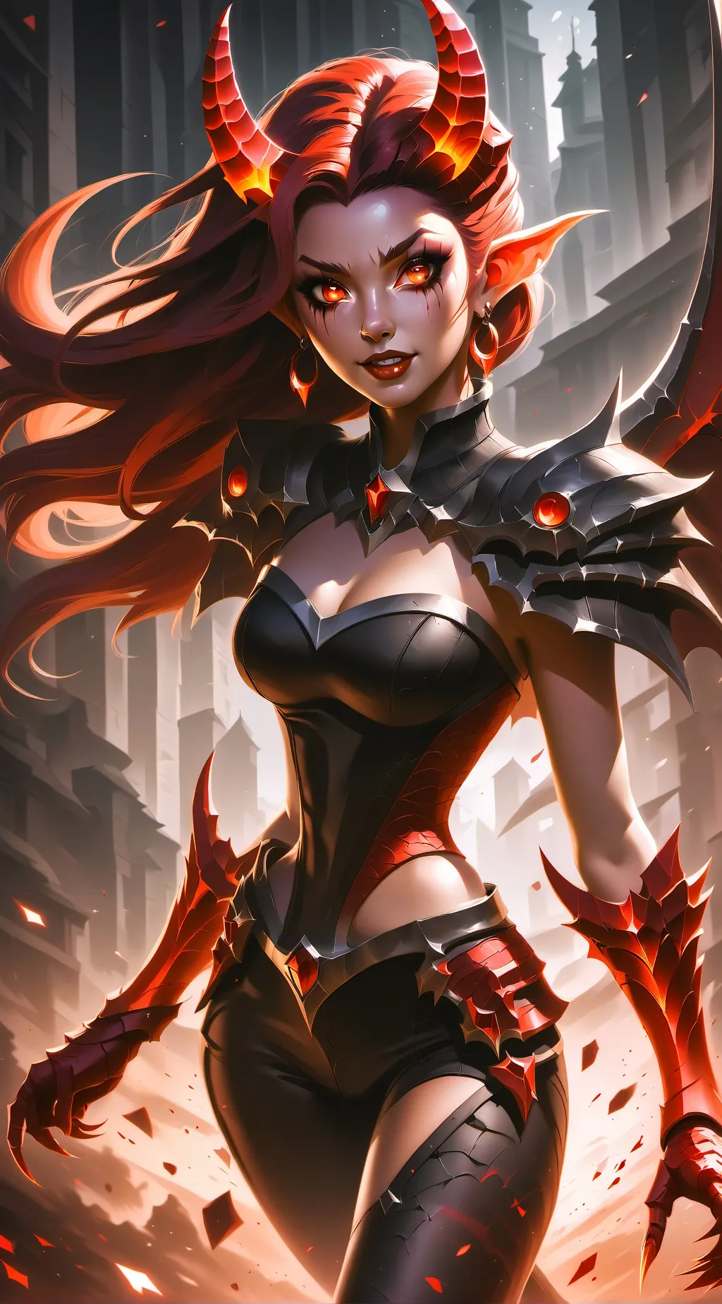 ai character: sarah background