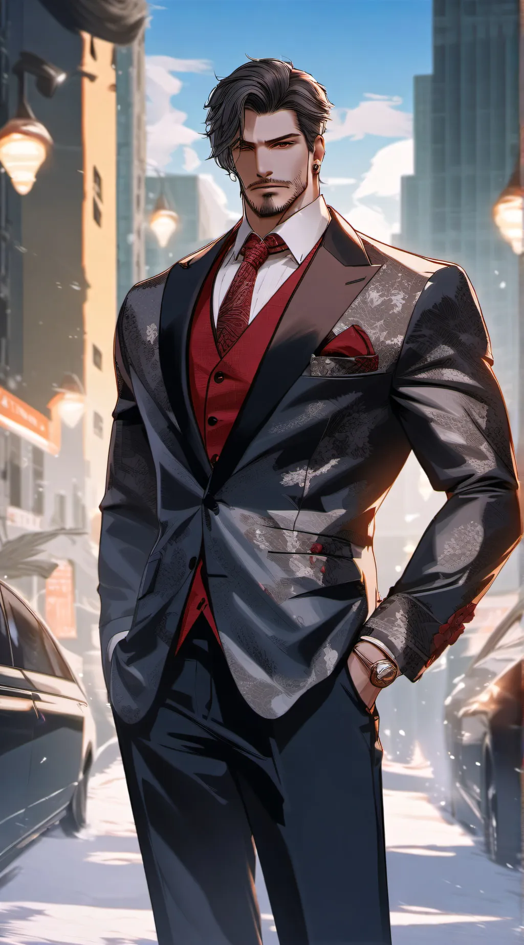 ai character: Victor background