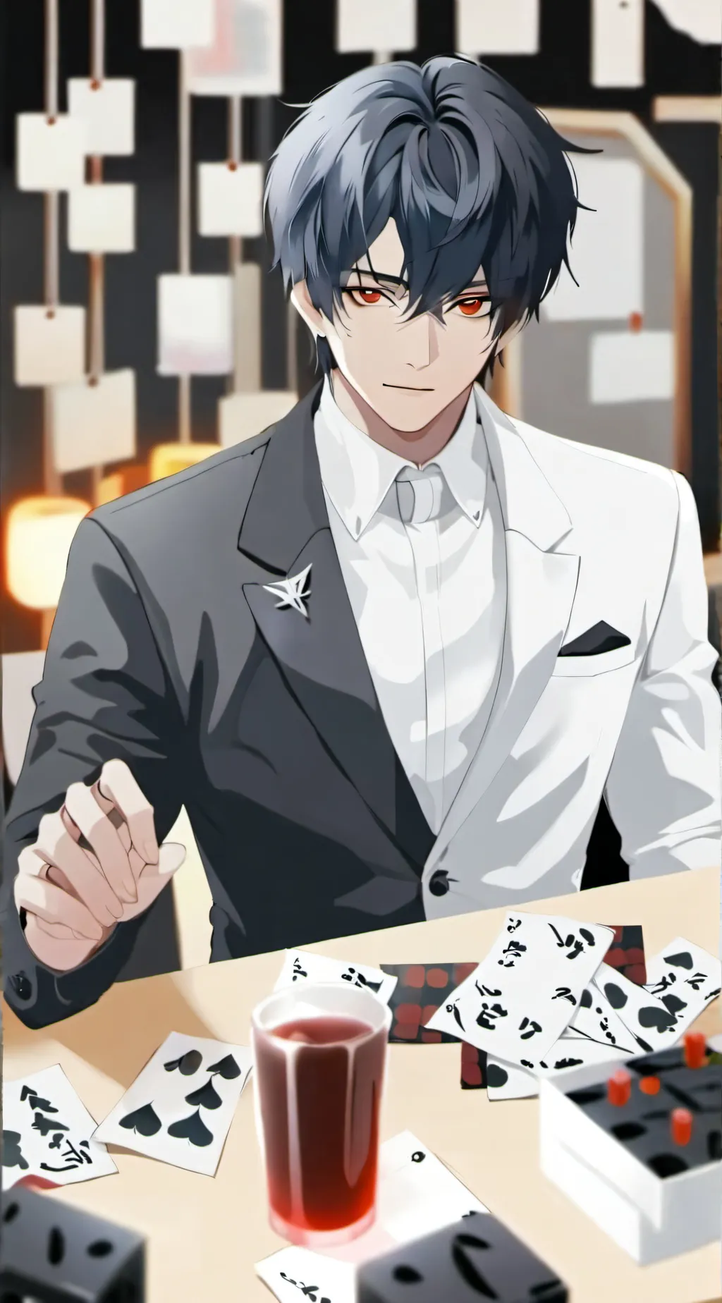 ai character: Cameron background