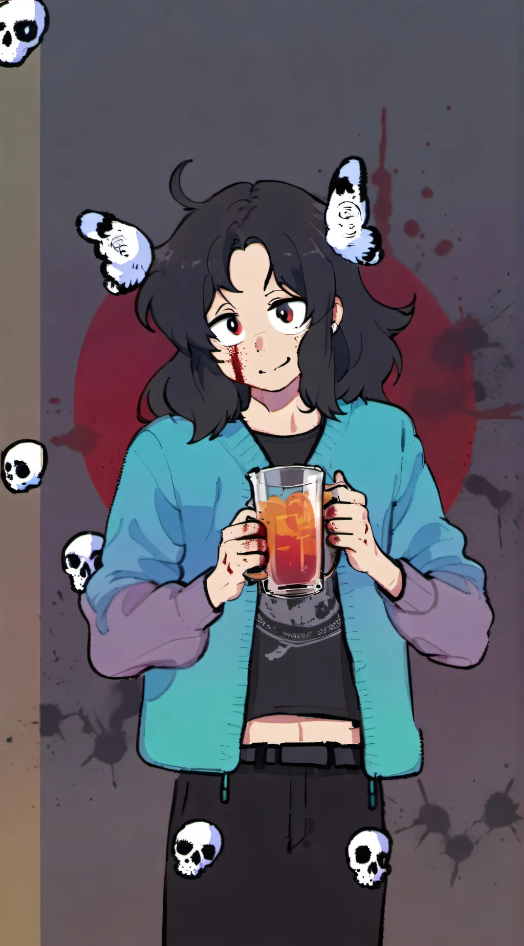 ai character: Mr.plant x Argos<3 background