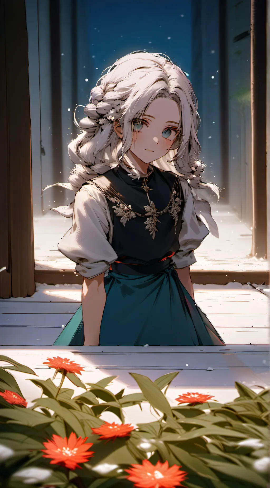 ai character: Huérfana background