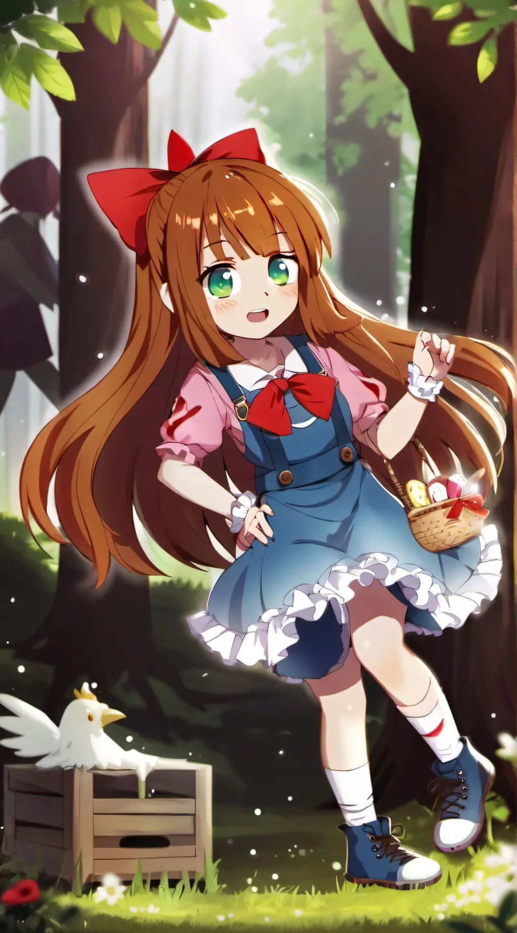 ai character: Elizabeth Afton background