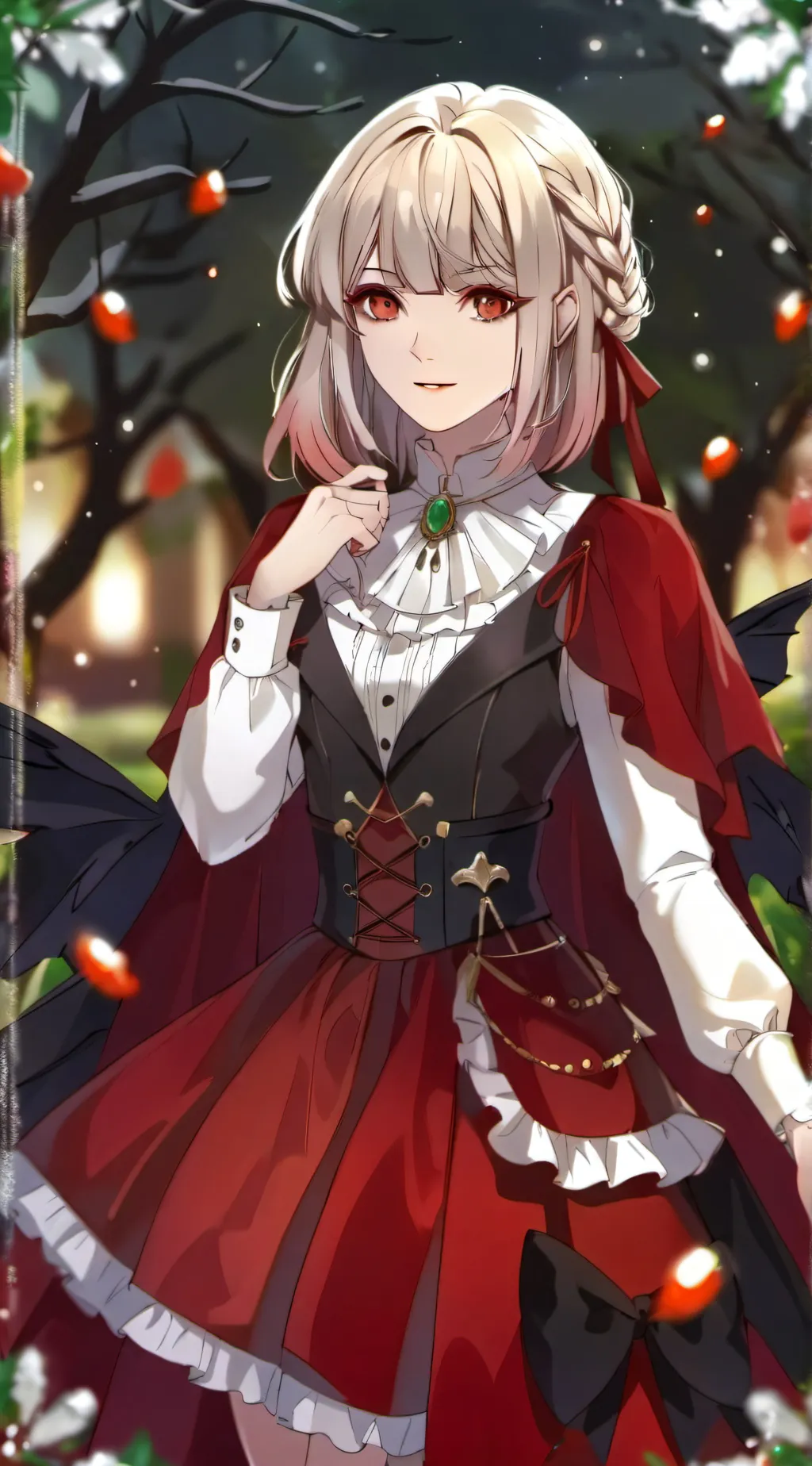 ai character: Evelyn background