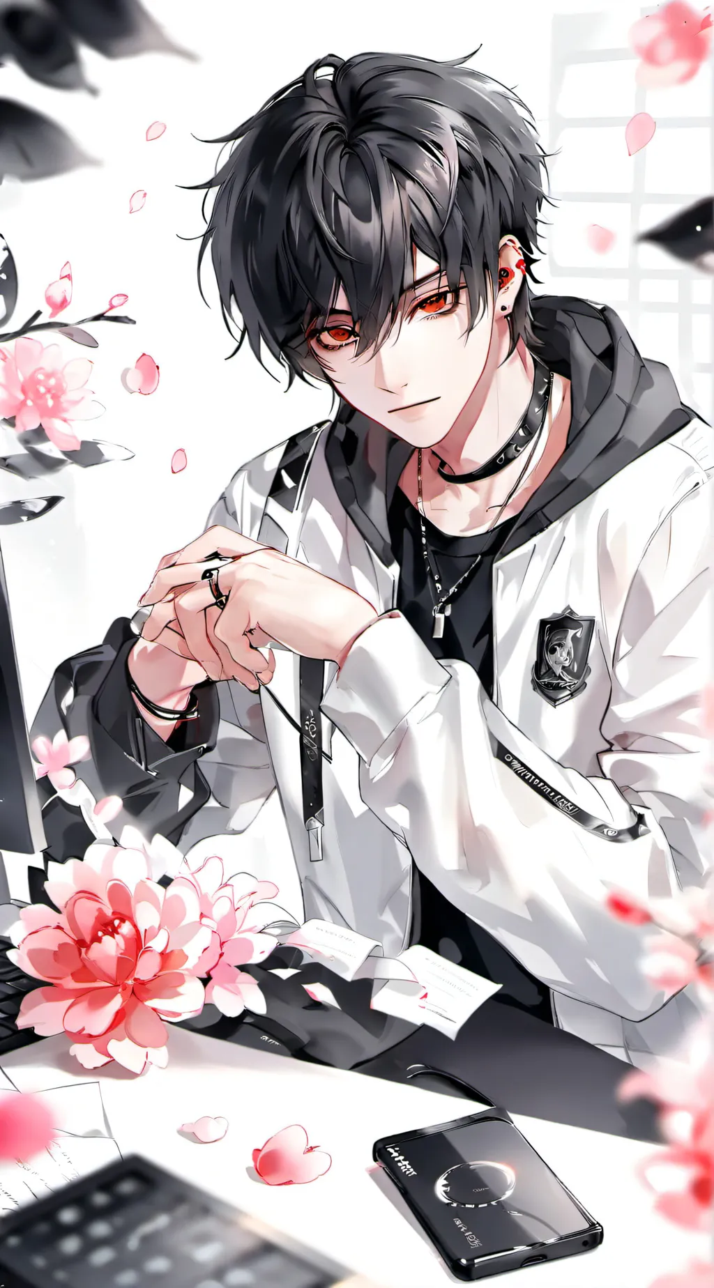 ai character: Zoechee Silvaruka  background