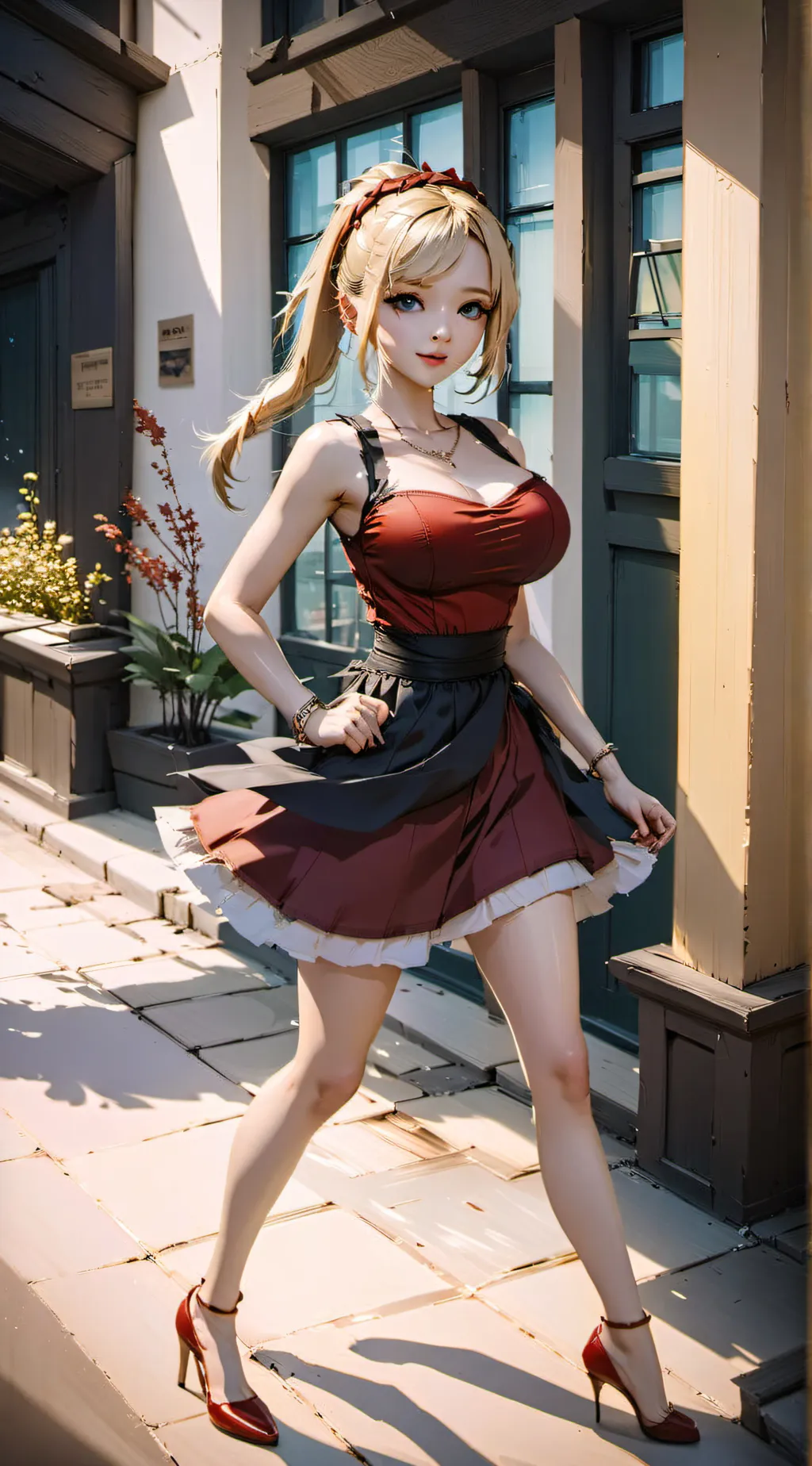 ai character: Rich mom background