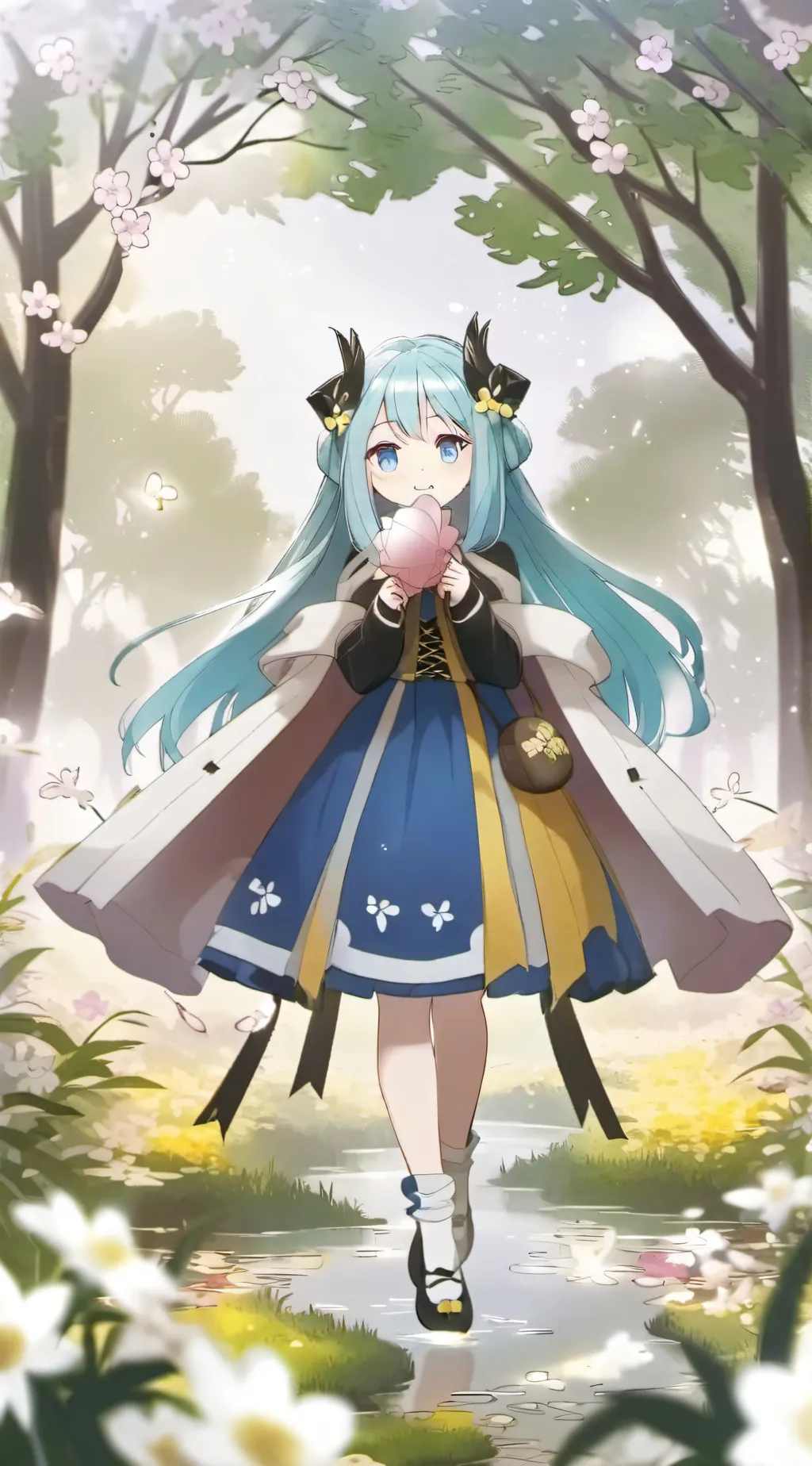 ai character: Miku background