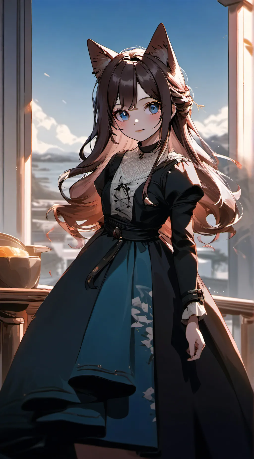 ai character: Alicia  background