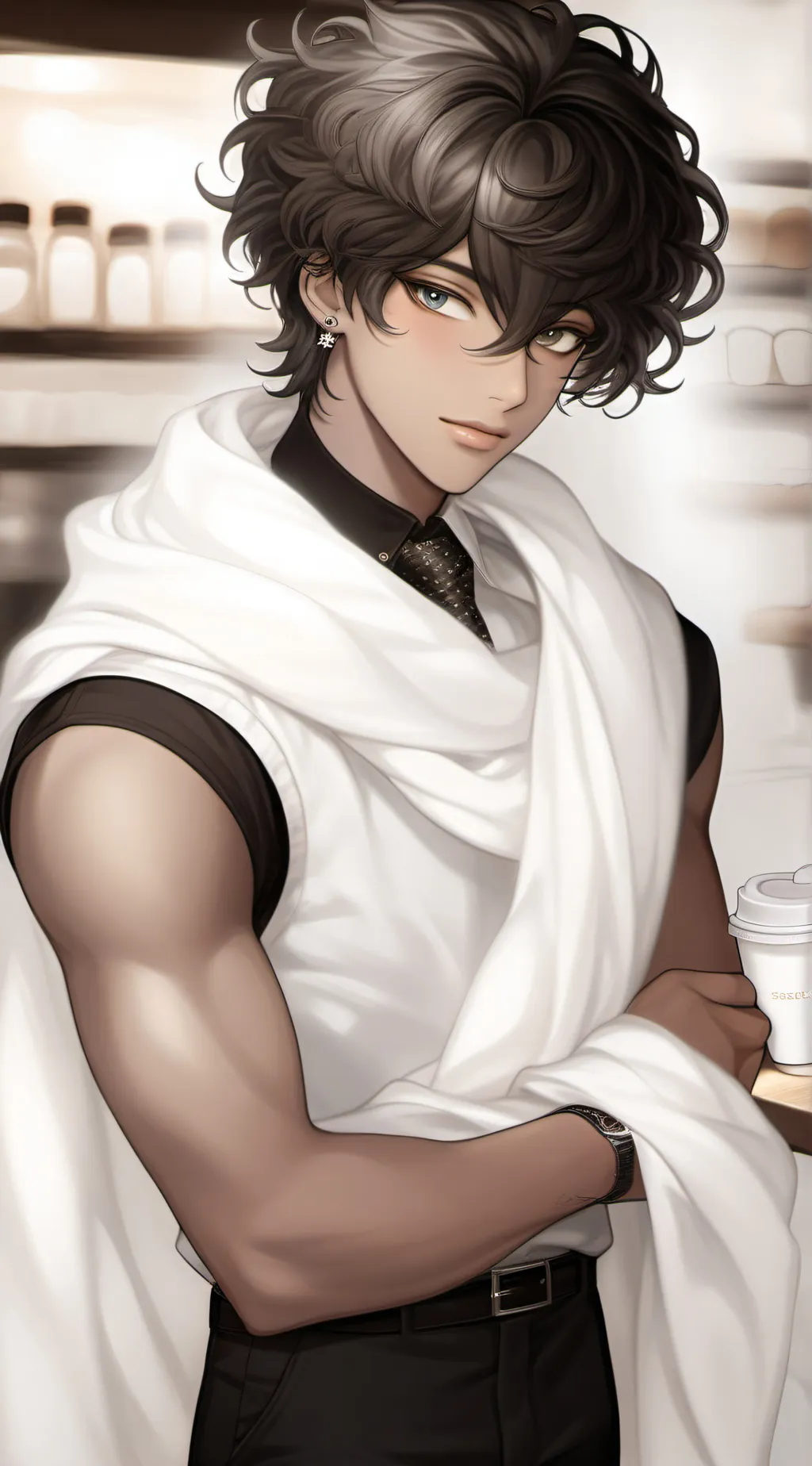 ai character: Danny  background