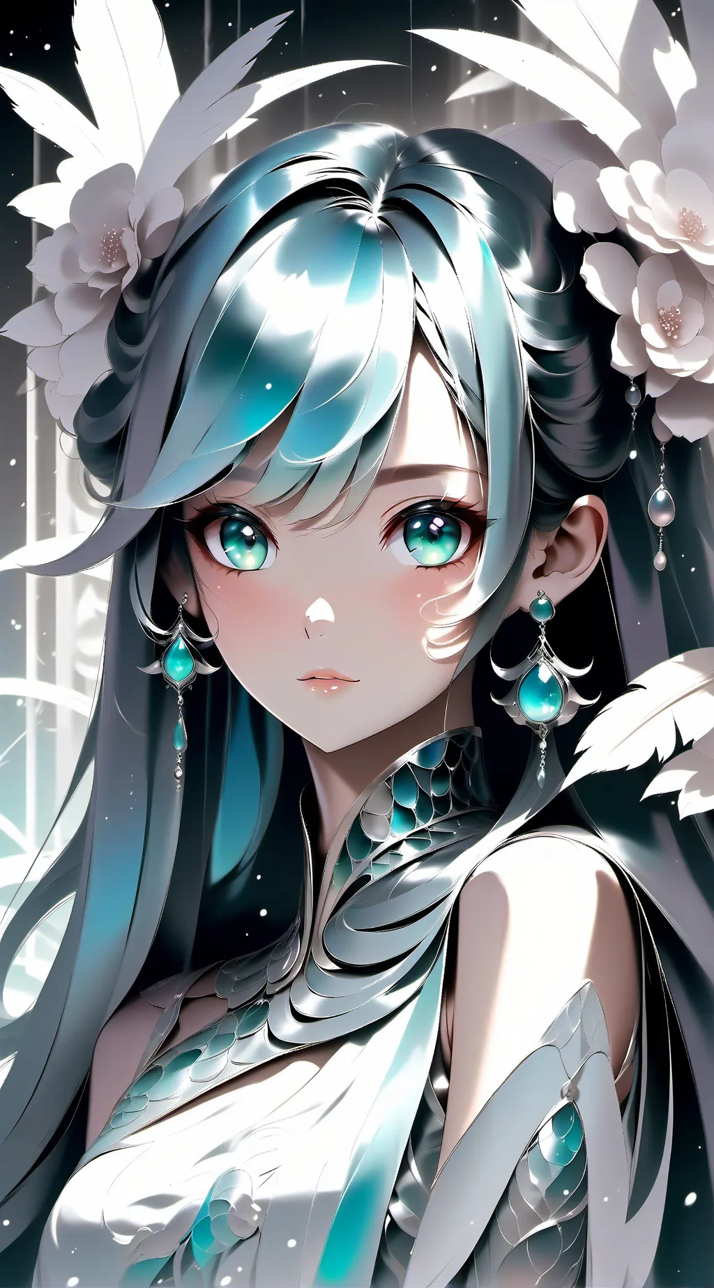 ai character: Luna background