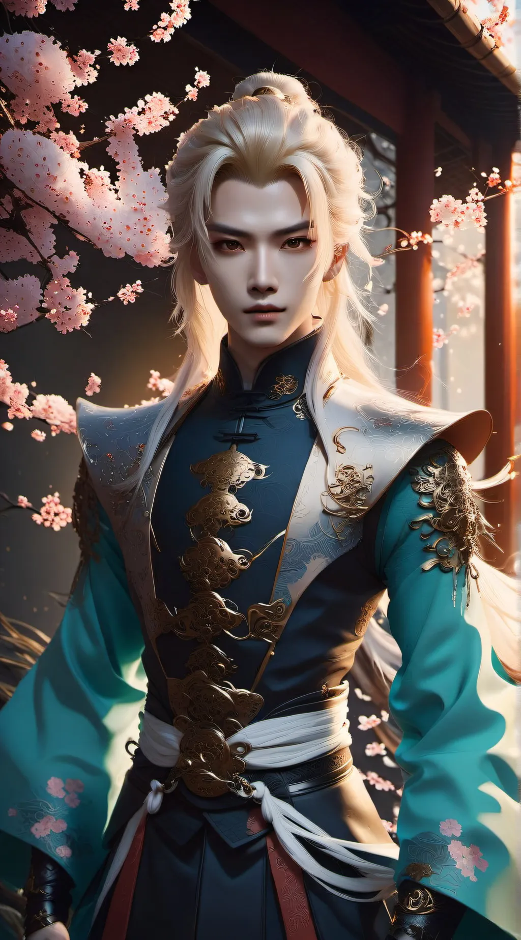 ai character: Sang Kang-Li  background